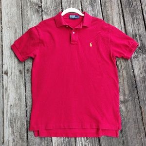 Ralph Lauren Red Polo size M